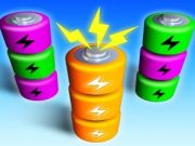 Игра Сортировка цветных батареек онлайн