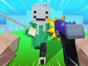 Игра Блочный крафт 3D Школа онлайн