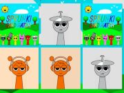 Игра Карточный матч Спрунки онлайн