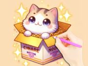 Игра Раскраска: Три котенка онлайн