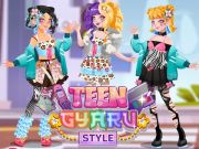 Игра Девчачья мода: стиль Гяру онлайн
