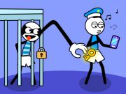 Игра Головоломка: Стикмен Тролль Вор онлайн Игра Головоломка: Стикмен Тролль Вор онлайн