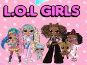 Игра Раскраска для девочек L.O.L OMG онлайн Игра Раскраска для девочек L.O.L OMG онлайн
