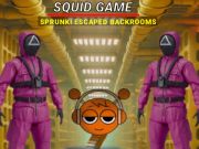 Игра Игра в Кальмара: спрунки бежит со склада онлайн
