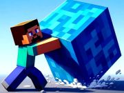 Игра Шахтерские блоки 3D Лабиринт онлайн