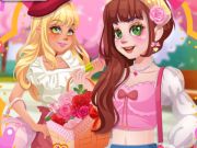 Игра Девчачий стиль Романтический розовый онлайн