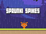 Игра Спрунки: падающие шипы онлайн