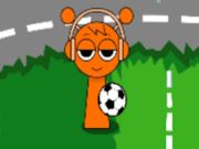 Игра Спрунки Жонглирование мячом  онлайн