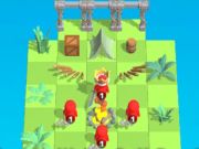 Игра Замковые войны: Битва за клетки онлайн
