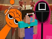 Игра Майнкрафт: Кальмары и спрунки онлайн