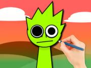 Игра Книжка раскраска: Спрунки Овакс онлайн