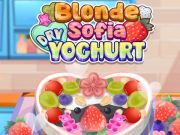 Игра Блондинка София: Сухой йогурт онлайн