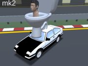 Игра Скибиди Туалет: Гонки Мультиплеер онлайн