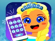 Игра Телефон для малышки Ледяной Принцессы онлайн