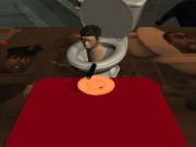 Игра Скибиди Туалет в Игре в Кальмара: Соты онлайн