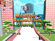 Игра Монстр: Разрушительные Гиганты 3D онлайн