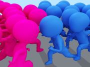 Игра Мастер счёта: бегущая толпа 3D онлайн Игра Мастер счёта: бегущая толпа 3D онлайн