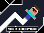 Игра Нуб в Геометрия Даш онлайн
