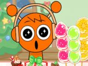 Игра Спрунки Мукбанг Фруктовые конфеты онлайн