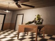Игра Пять ночей в зелёной голове монстра онлайн Игра Пять ночей в зелёной голове монстра онлайн