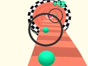 Игра Прыгающий шарик с краской онлайн
