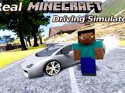 Игра Майнкрафт: Настоящий симулятор вождения онлайн
