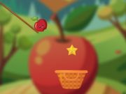 Игра Приключение с падением яблока онлайн