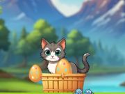 Игра Приключения голодного котенка онлайн