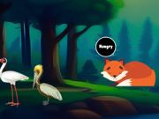 Игра Спасение голодных лис онлайн