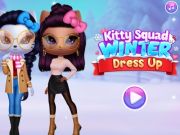 Игра Зимний отряд Китти онлайн Игра Зимний отряд Китти онлайн