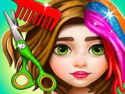 Игра Парикмахерская и девушка в наряде онлайн
