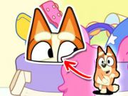 Игра Пазл: Блуи и прятки онлайн