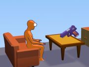 Игра Тряпичный человек стрельба  переворотом онлайн