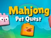 Игра Маджонг Квест с питомцами онлайн