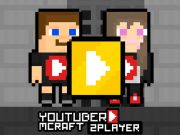 Игра Ютубер Майнкрафт 2 Игрока онлайн