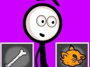 Игра Стикмен Выбор действий онлайн