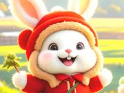 Игра Пазл: Кролик-путешественник онлайн