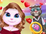 Игра Пара котят, прекрасная валентинка онлайн