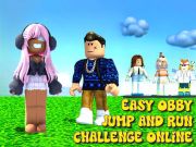 Игра Легко Обби; Прыжки и бег онлайн
