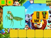 Игра Слова для детей: Животные онлайн