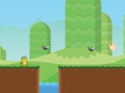 Игра Приключения прыгающей лягушки онлайн