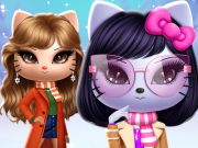 Игра Отряд Китти: Зима онлайн
