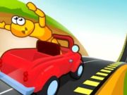 Игра Краш-тест при езде на автомобиле под гору онлайн