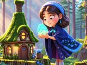 Игра Найди отличия: Маленькая ведьма онлайн