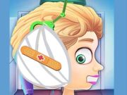 Игра Детский врач: Лечение ушей онлайн Игра Детский врач: Лечение ушей онлайн