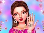 Игра Знаменитый весенний дизайн маникюра онлайн