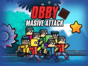 Игра Обби: Массированная атака онлайн Игра Обби: Массированная атака онлайн