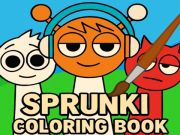 Игра Спрунки Книжка-раскраска онлайн