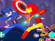 Игра Бой героев-стикменов онлайн