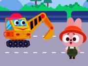 Игра Инженерный грузовик Дуду онлайн